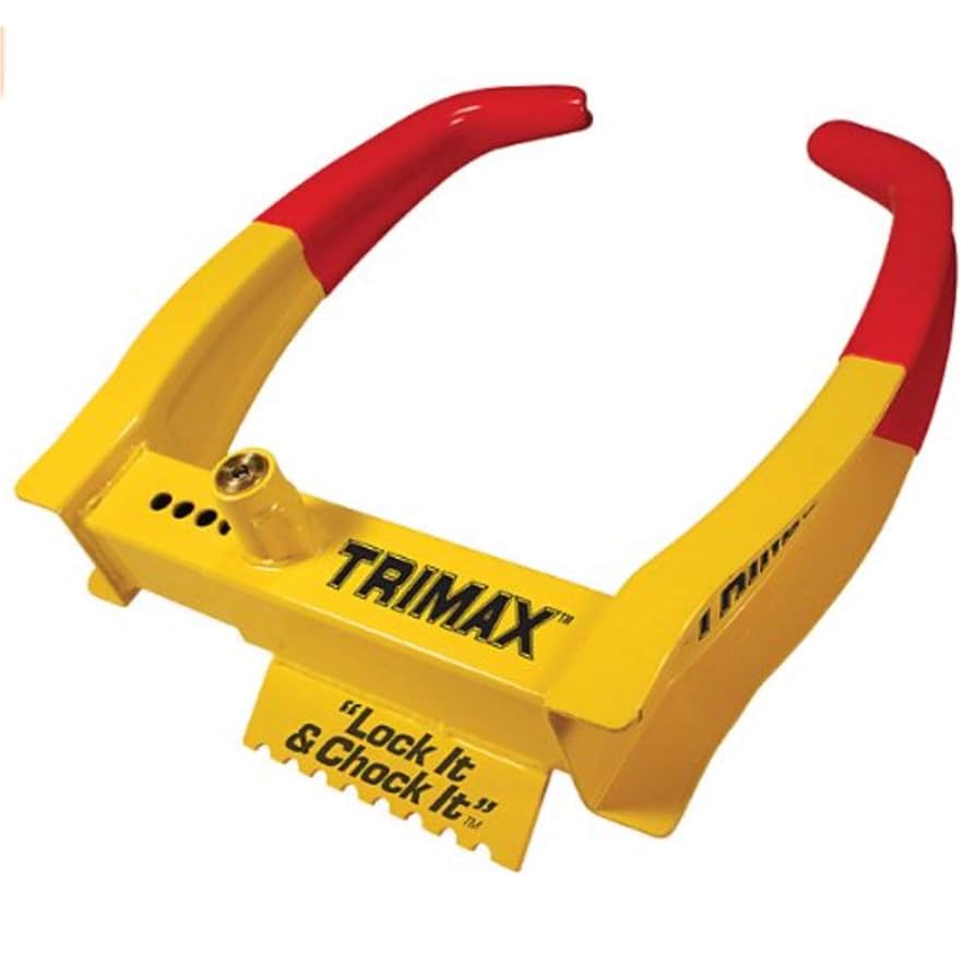 ホイールロックTrimax TCL65 Wheel Chock Lock Amazon.com: Trimax TCL65 - Trailer Wheel Lock - Fits 6